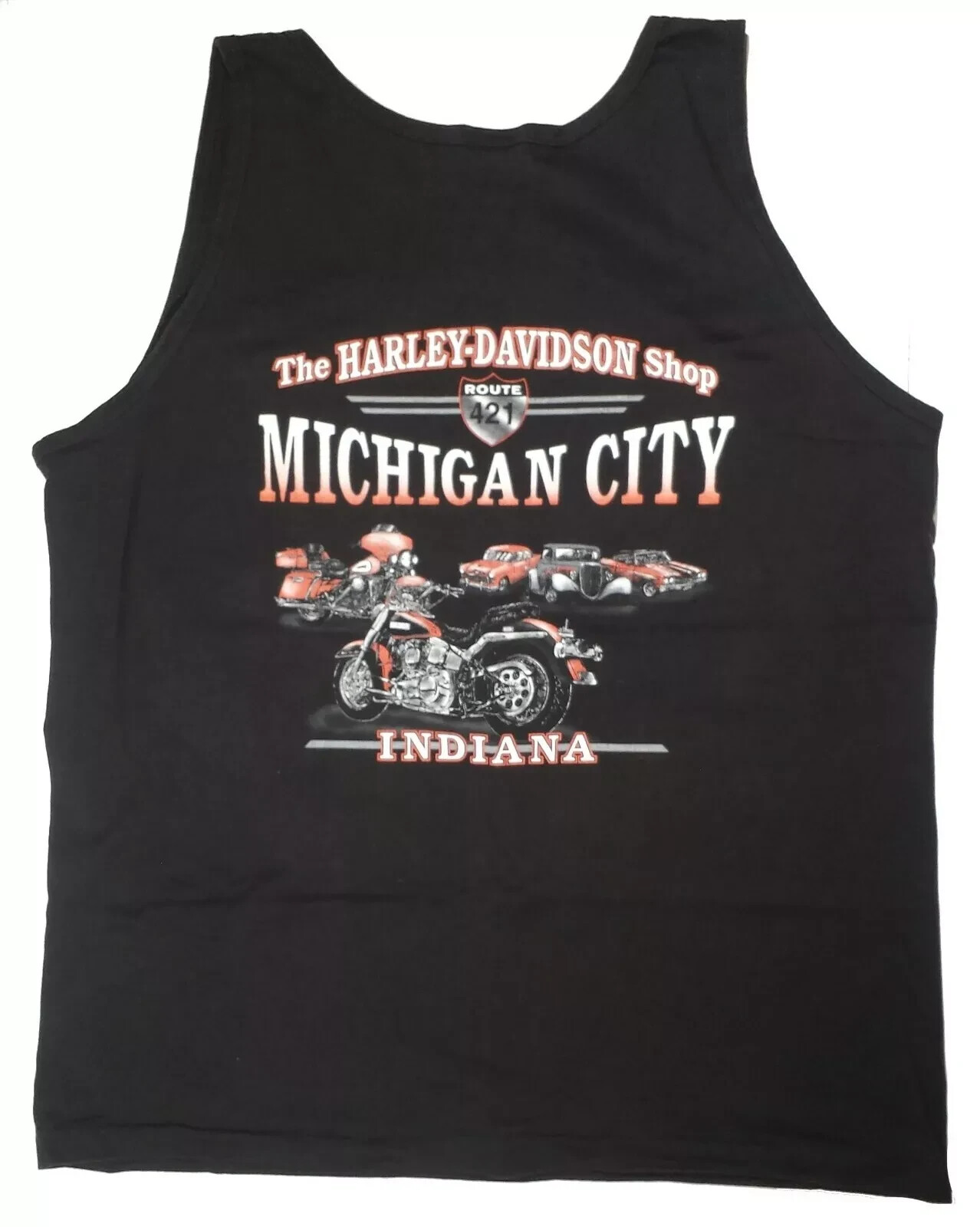 トップス 00s Harley-Davidson sleeveless Harley-Davidson® Women's Embellished Retro V-Neck Sleeveless
