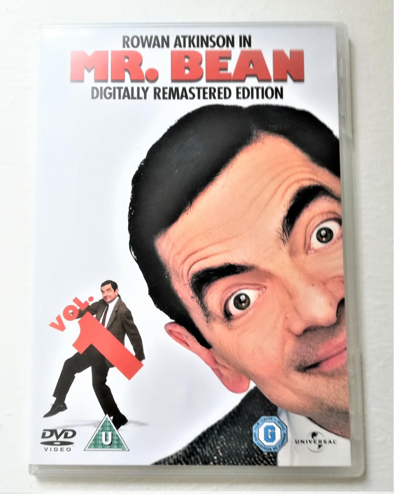 MR. BEAN - SERIES 1 - VOL 1 DVD Rowan Atkinson Digitally Remastered Edition Used MR. BEAN - SERIES 1 - VOL 1 DVD Rowan Atkinson Digitally Remastered Edition Used