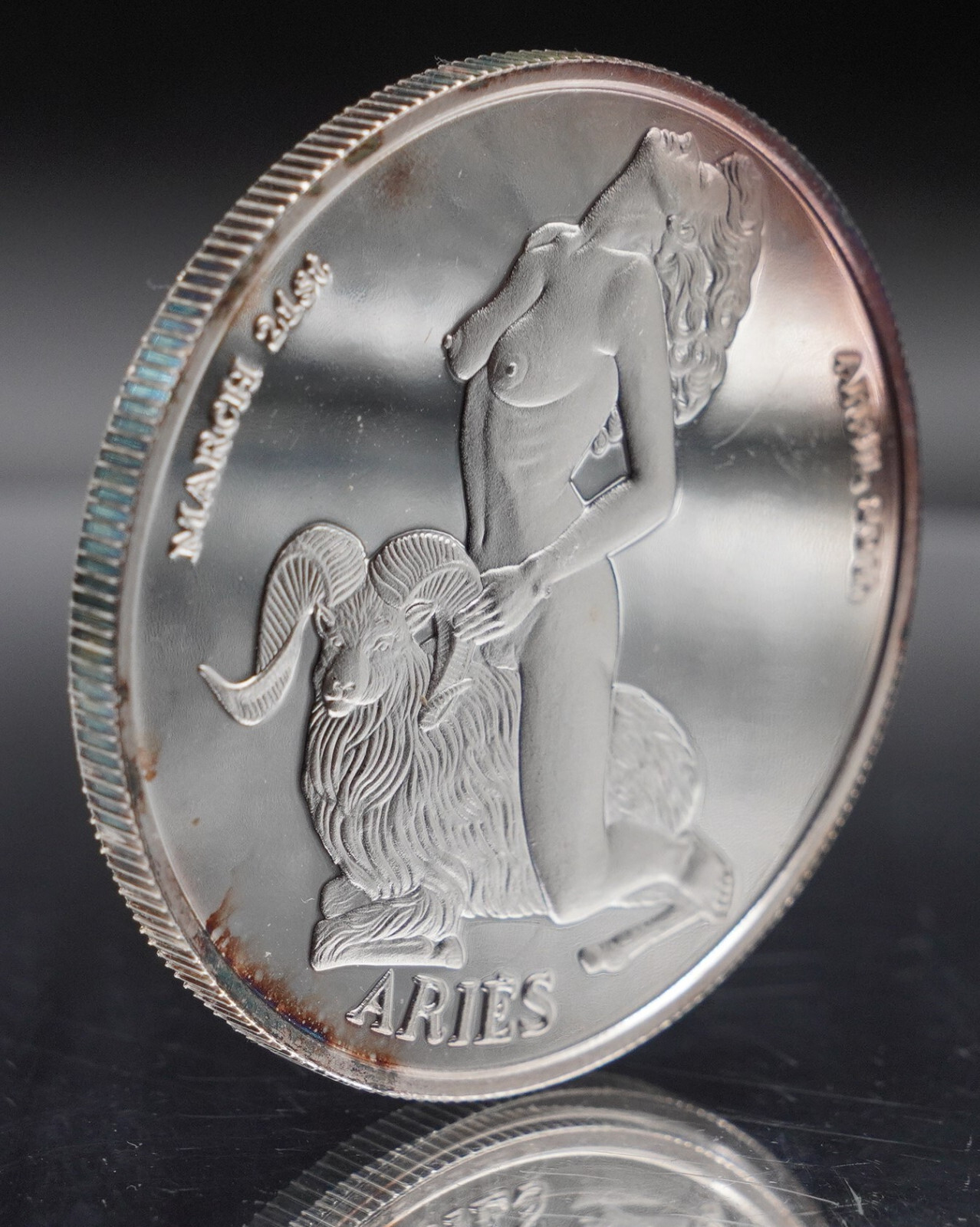 コレクション Goddess Europa 1 oz 999.9 Fine Silver Co 2022 Bulmint Silver Tokelau Goddess Europa Coin 1oz
