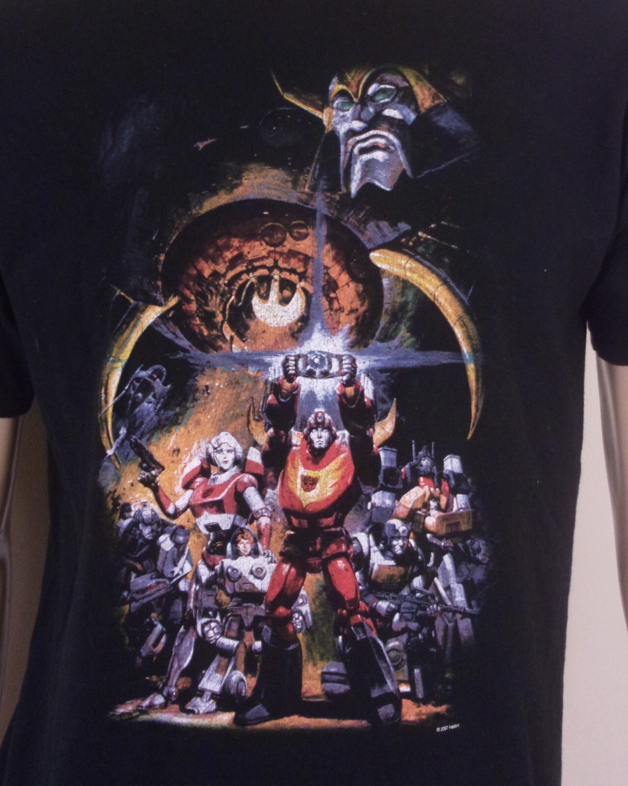 vintage 00s 2007 Steve & Barry's Transformers The Movie T