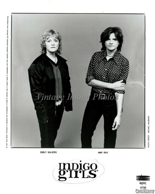1987 Musician Emily Saliers Amy Ray Indigo Girls Singer Writer 8X10 Press Photo