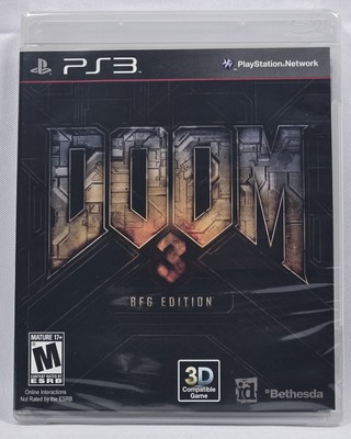 Doom 3 -- BFG Edition (Sony PlayStation 3 PS3, 2012)