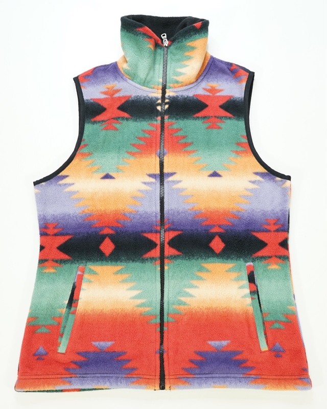 Rare VTG CHAPS Sport Southwestern Aztec Jacket 90s 2000s