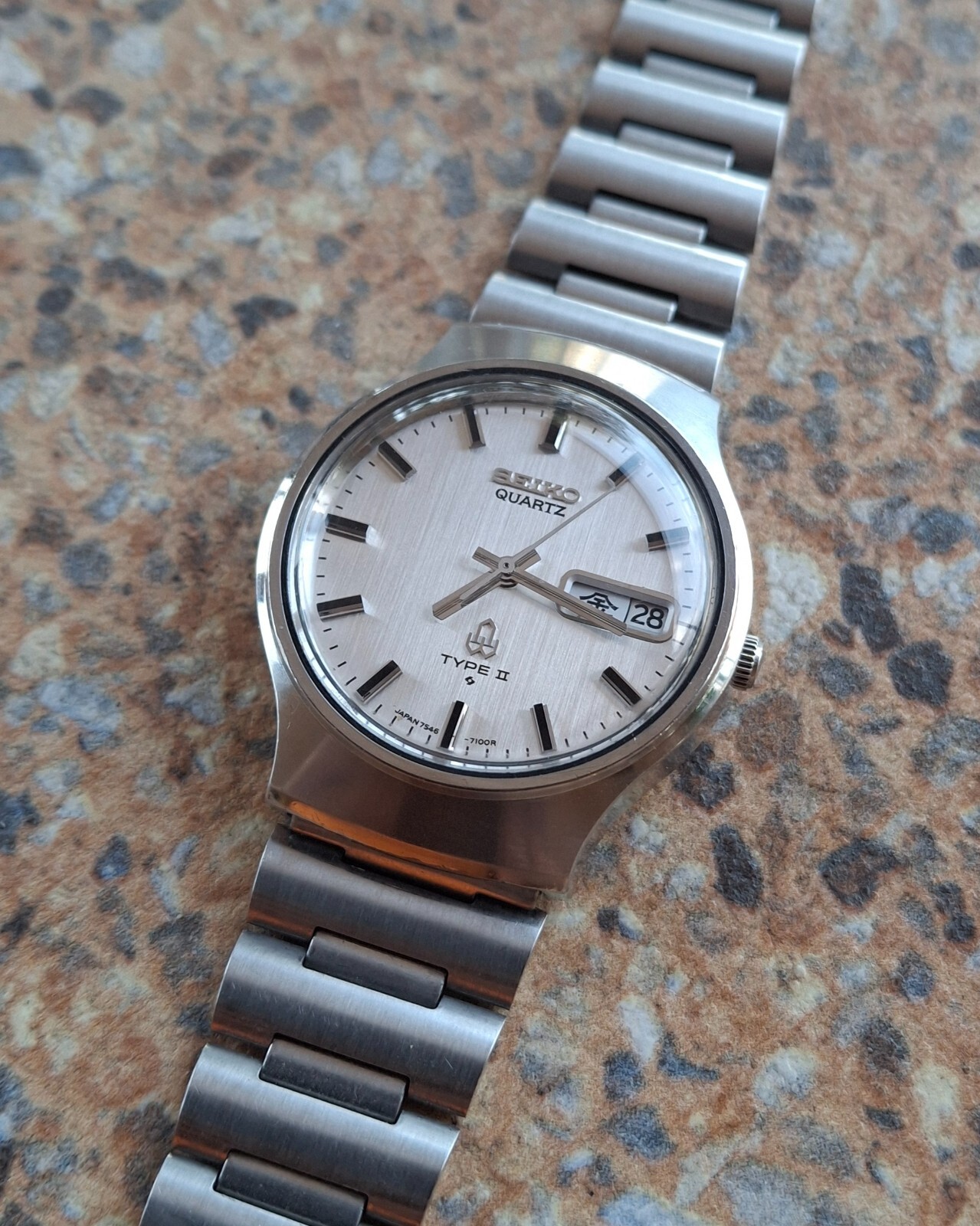 SEIKO TYPE II 7546-7000 Quartz 腕時計 Seiko Type II 7546-7000 – Studio Tokei