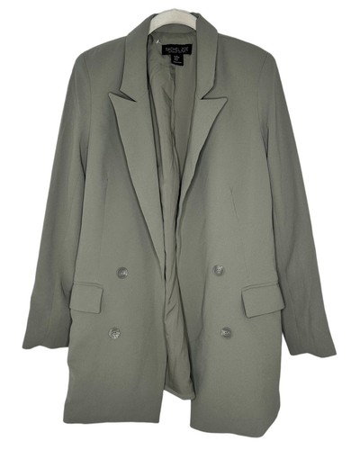 andmary Zoey stand neck jacket グレー Zoey stand neck jacket