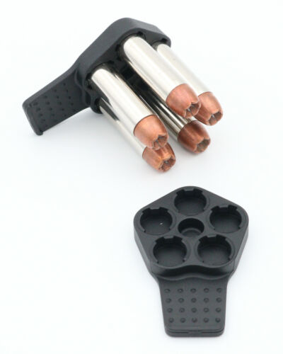 Zeta6 J-CLIP Speedloader for 5-Shot 38SP/357 Revolvers  (2 Pack)