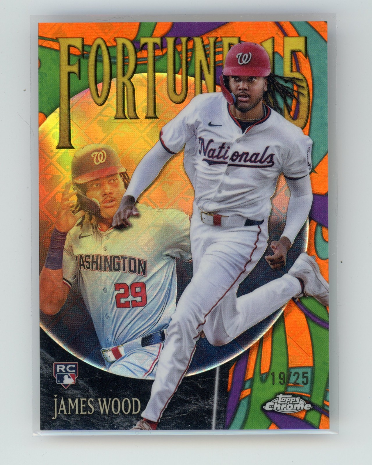 その他 James Wood 2025 Topps Autographs Gold James Wood 2025 Topps #181 Gold /2025 Price Guide - Sports