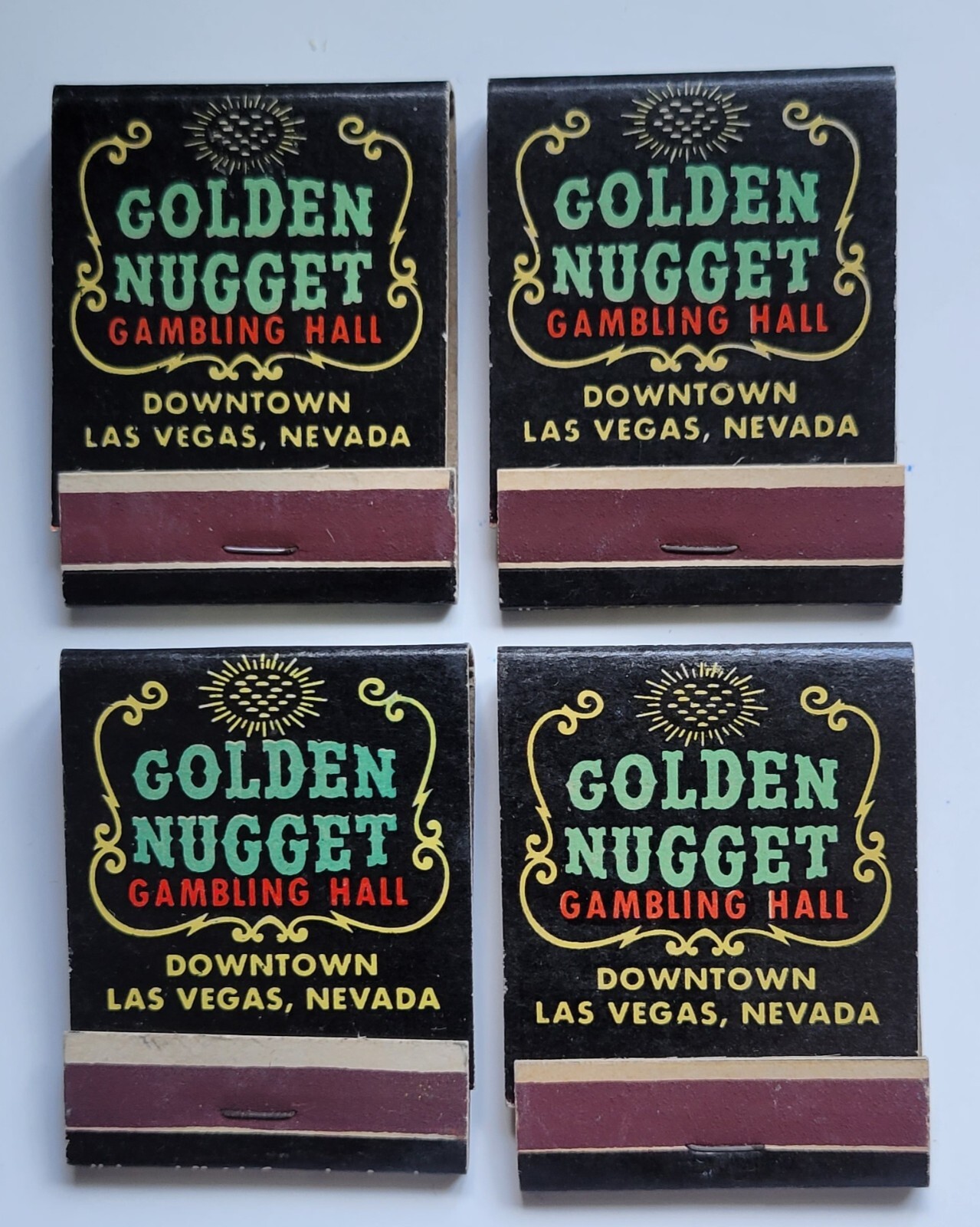4 Vintage GOLDEN NUGGET CASINO Gambling Hall Full Unstruck 4 Vintage GOLDEN NUGGET CASINO Gambling Hall Full Unstruck