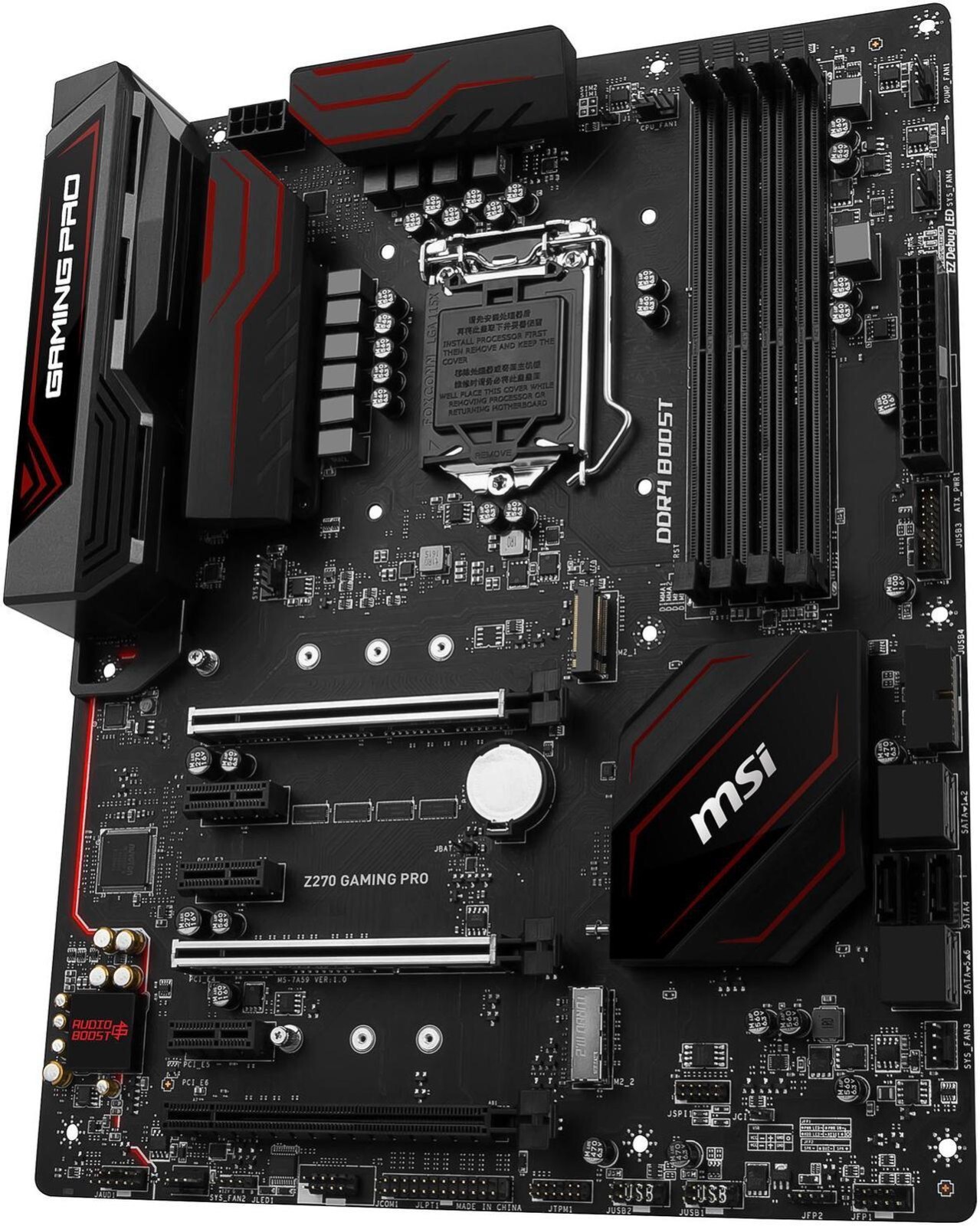 MSI Z270 GAMING PRO LGA 1151 Intel Z270 HDMI SATA 6Gb/s USB