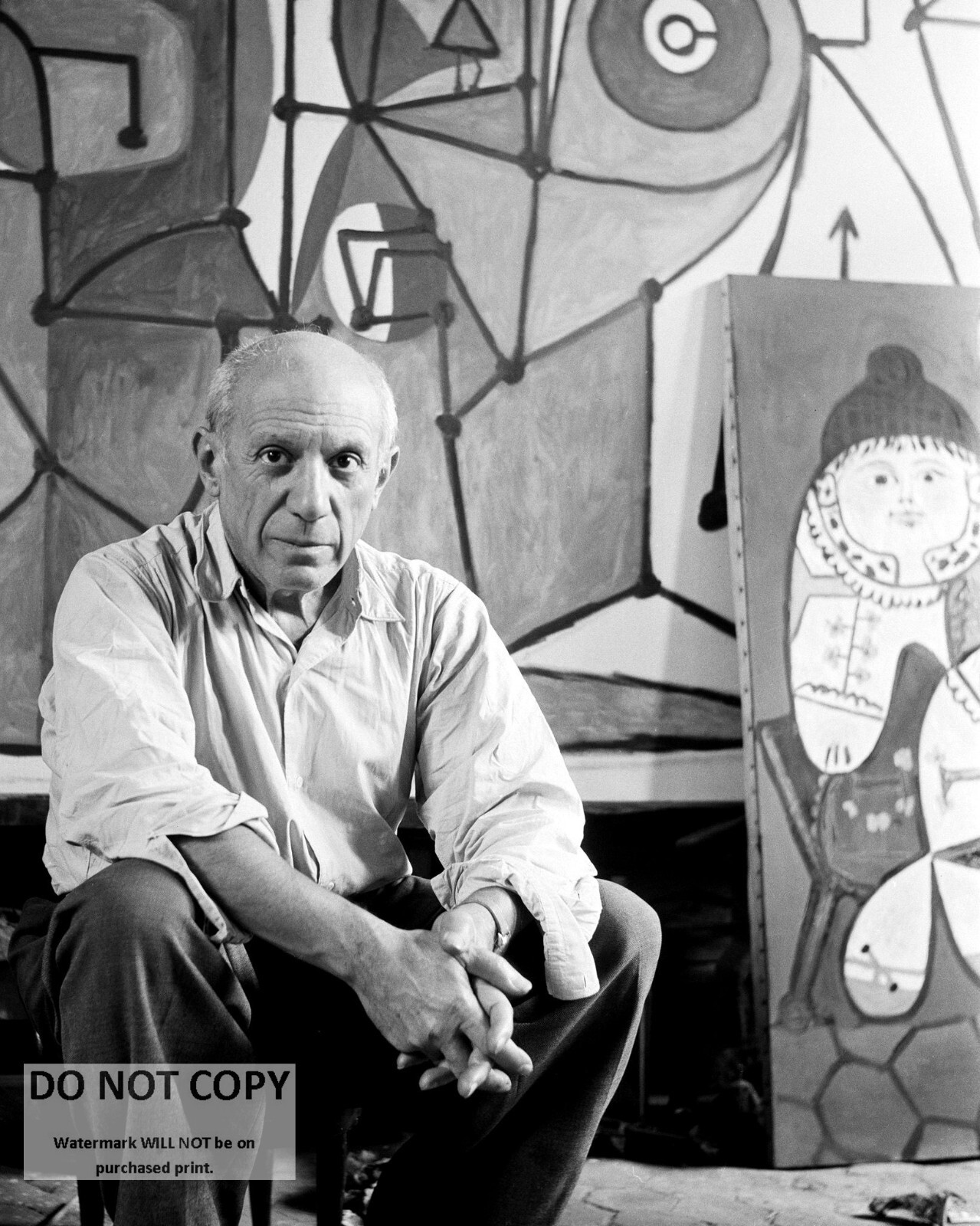 Pablo Picasso、A L'AGNEAU ET PERSONNAGES L'homme au mouton | Musée Picasso Paris