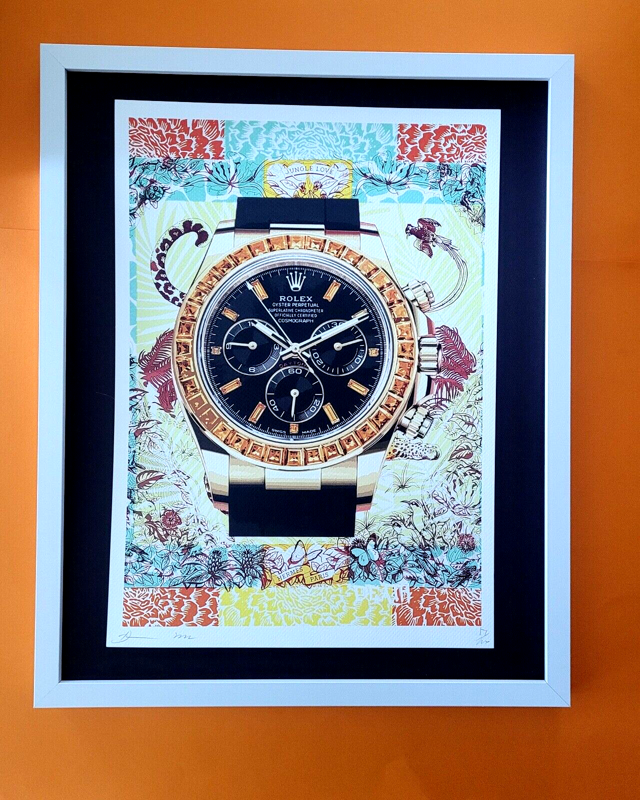 Death NYC LG Framed 16x20in Pop Art Original Certified
