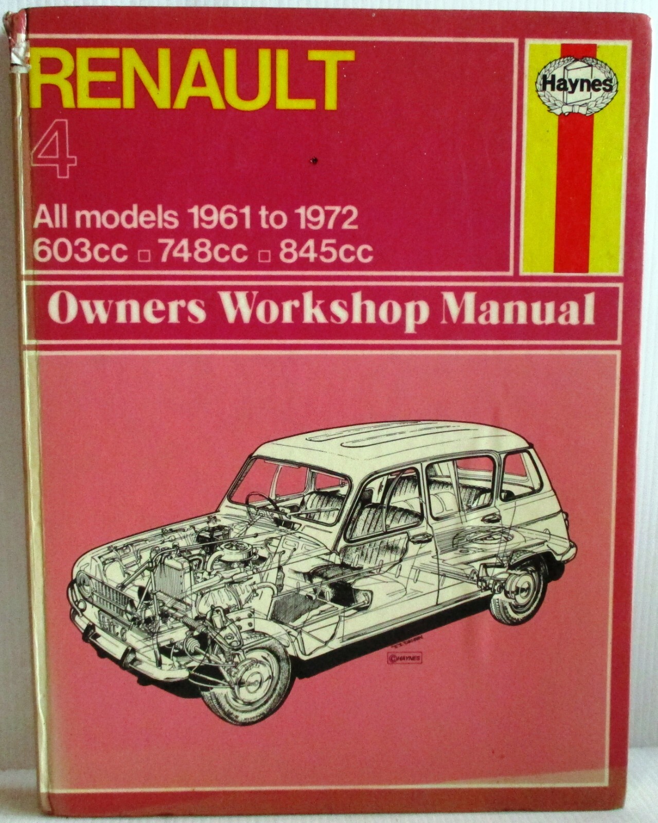 Haynes - Renault 4 / 1961-1972 All Models / Owners Workshop Manual