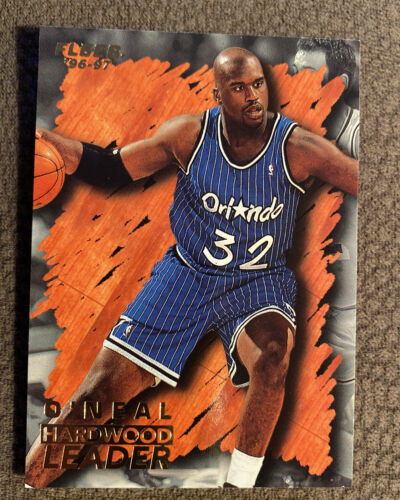 96-97 Fleer Shaquille O'Neal #138 Hardwood Leader Magic | eBay 96-97 Fleer Shaquille O'Neal #138 Hardwood Leader Magic | eBay