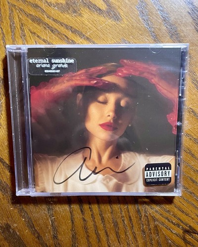 Eternal Sunshine 直筆サインCD Ariana Grande ④ ARIANA GRANDE Eternal Sunshine SIGNED CD Autographed (Ships