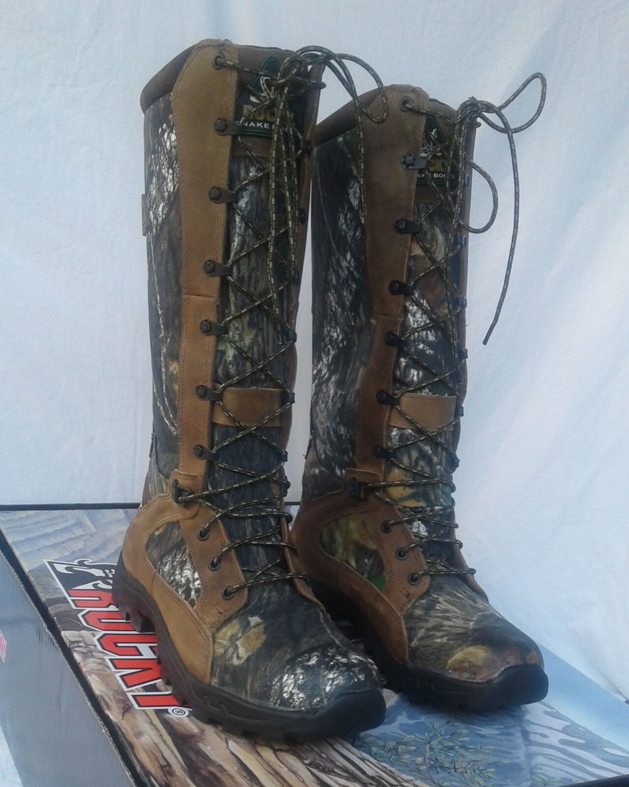 rocky waterproof snake boots