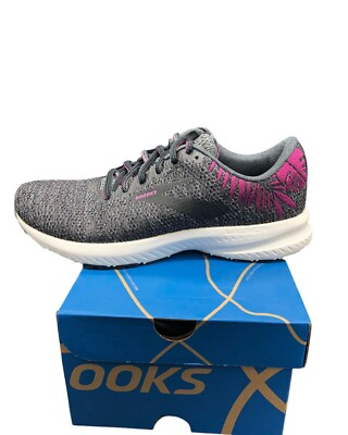 Brooks Women's LAUNCH 6 (Blackened Pearl / Wild Aster) - Size 7.5 - NIB