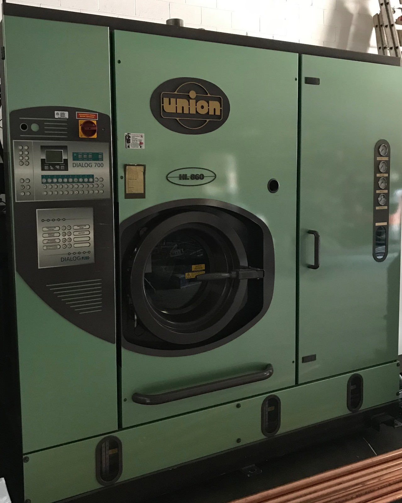 Union HL860 60lb. Hydrocarbon DryClean Machine.