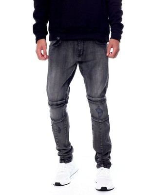 

Черные джинсовые брюки Pike Dart Knee Slim Fit Black, Черный