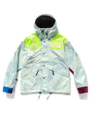 Kaws X The North Face Retro 1986 Mountain Jacket - Ice Blue - Large - Free Ship!