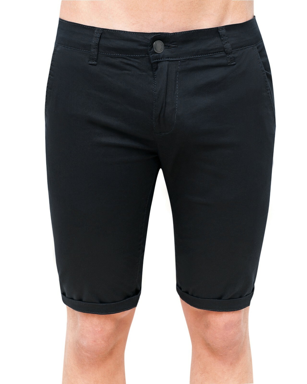 PANTALONI CORTI UOMO DIAMOND CASUAL NERO BERMUDA SHORTS PANTALONCINO