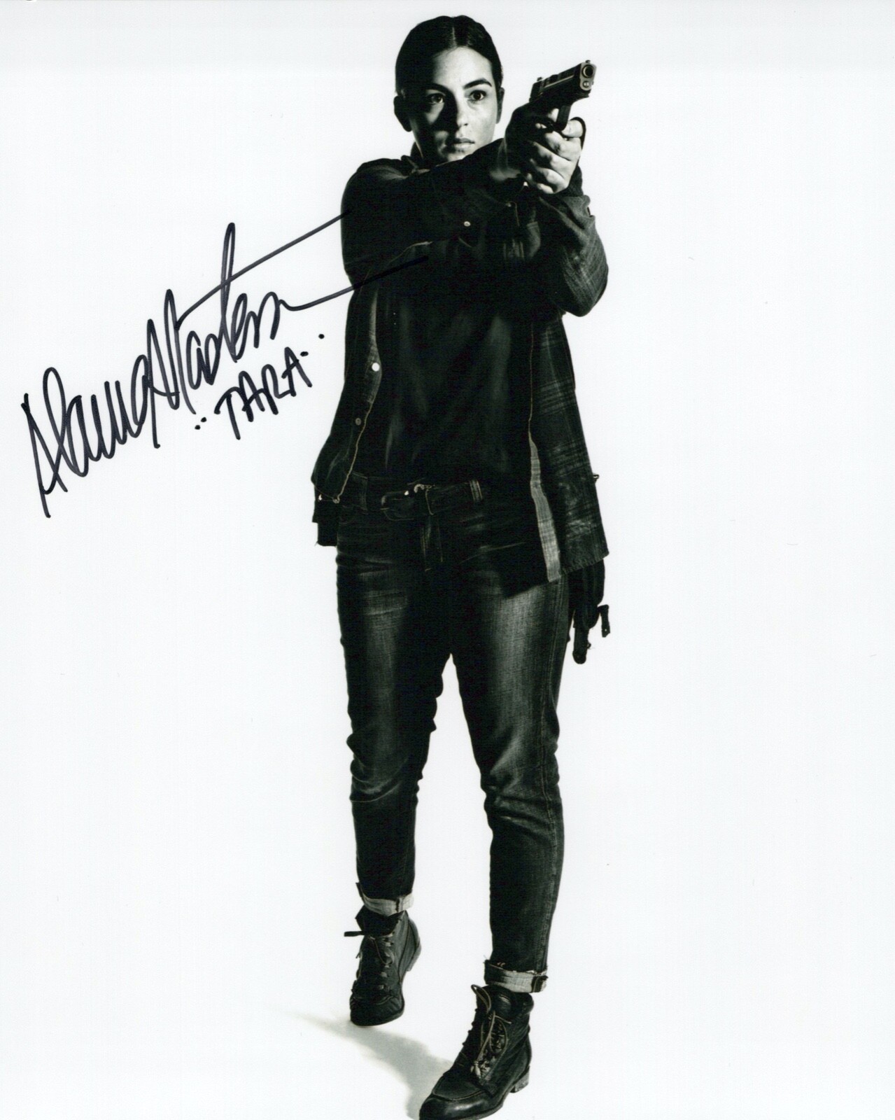Alanna Masterson Autogramm 20x25 cm 
