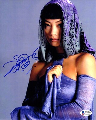 BAI LING Signed Auto 8X10 Photo ''STAR WARS'' Sen Bana Breemu Beckett Witness 