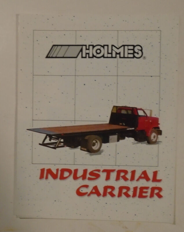 Holmes Industrial Carrier brochure 1989 Holmes International Chattanooga TN