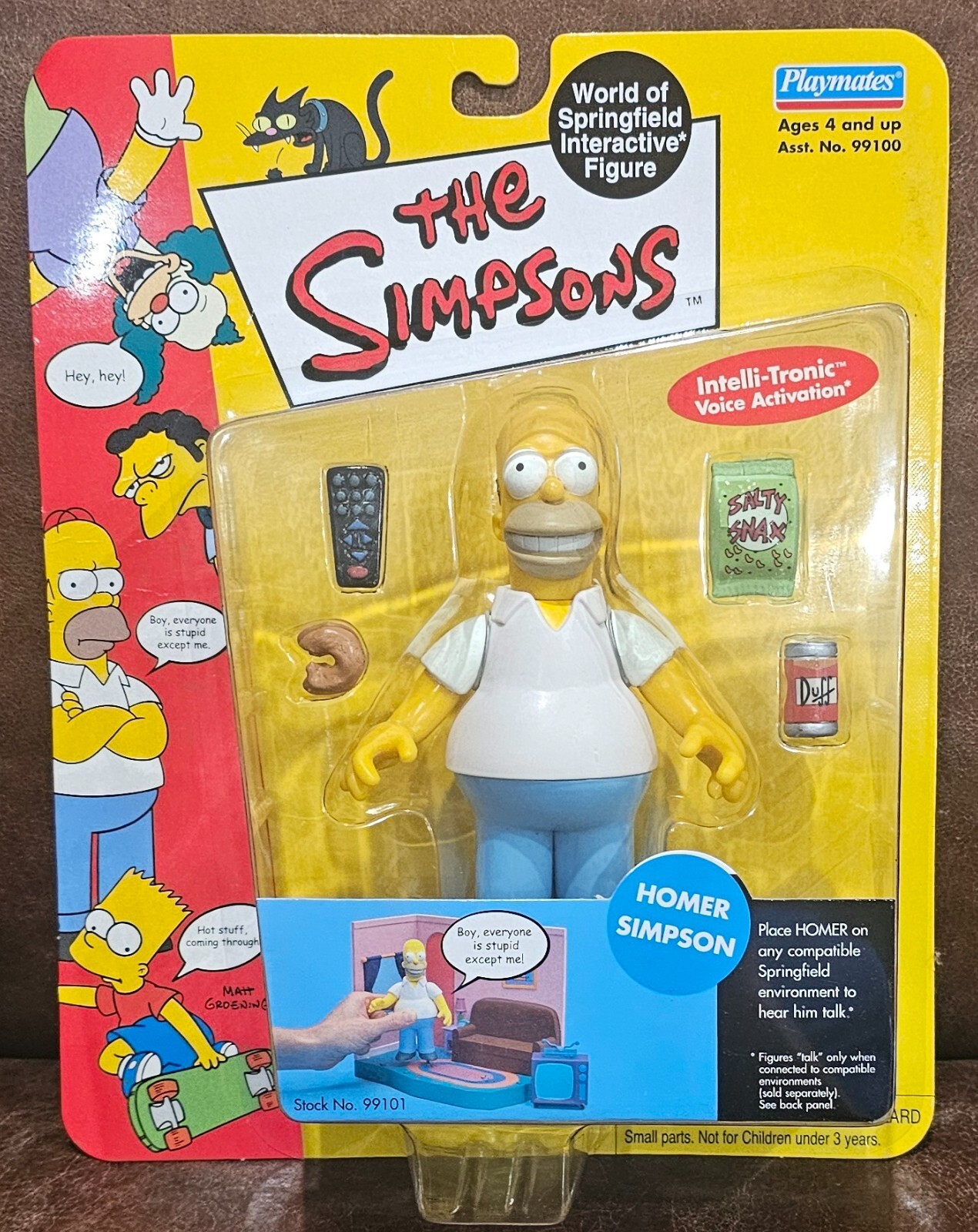 シンプソンズplaymatesホーマー Playmates Toys Simpsons Series 1 Homer Simpson Action Figure