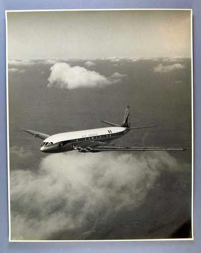 AIR FRANCE COMET HUGE VERY LARGE OVERSIZE VINTAGE ORIGINAL DE HAVILLAND PHOTO 1