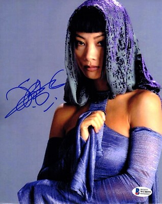 BAI LING Signed Auto 8X10 Photo ''STAR WARS'' Sen Bana Breemu Beckett Witness 