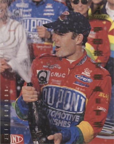1997 Pinnacle Portraits - Jeff Gordon #JG3