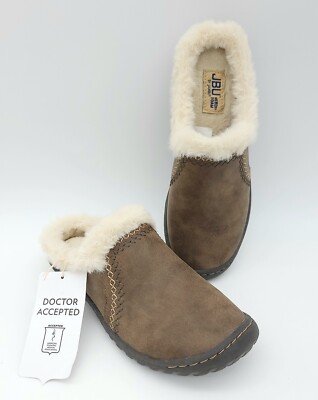 JBU by Jambu Women Size 6.5 M Willow Brown Slip On Moccasins Clogs - New w/o Box