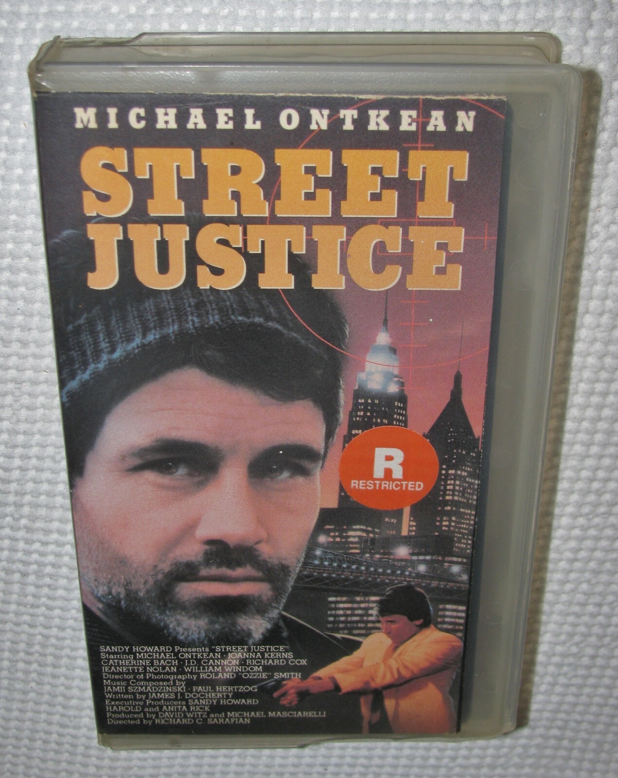 Michael Ontkean STREET JUSTICE 1987 / 1989 VHS Warner Home