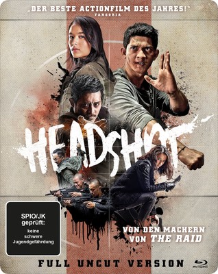 Headshot - Steelbook (Blu-ray) Uwais Iko Estelle Julie Hendrawan David Isaln Lee