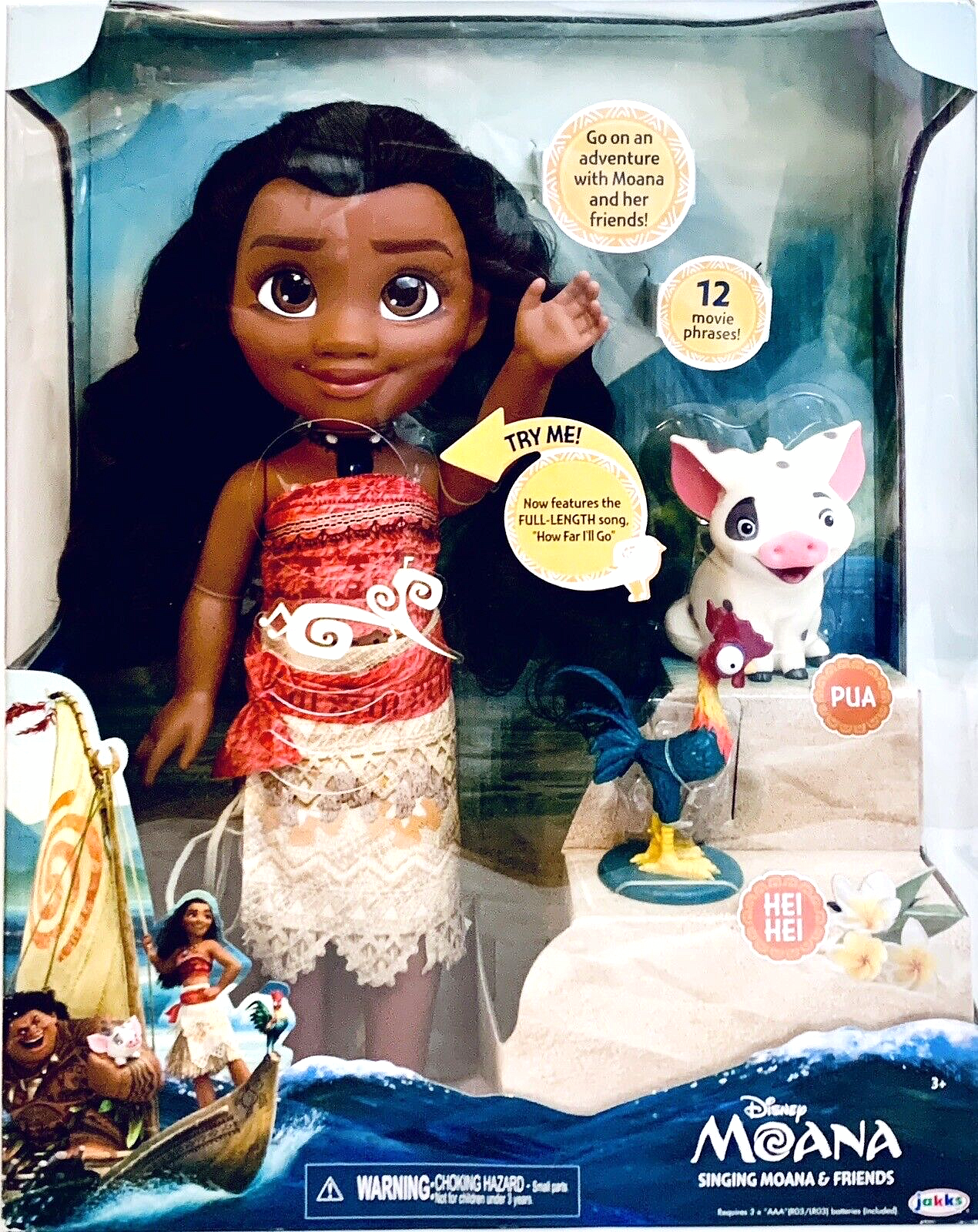 Jakks Pacific Disney Singing Moana & Friends 14