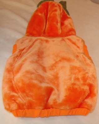 pumpkin halloween costume 12-24 months worn once