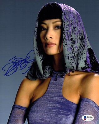 BAI LING Signed Auto 8X10 Photo ''STAR WARS'' Sen Bana Breemu Beckett Witness 