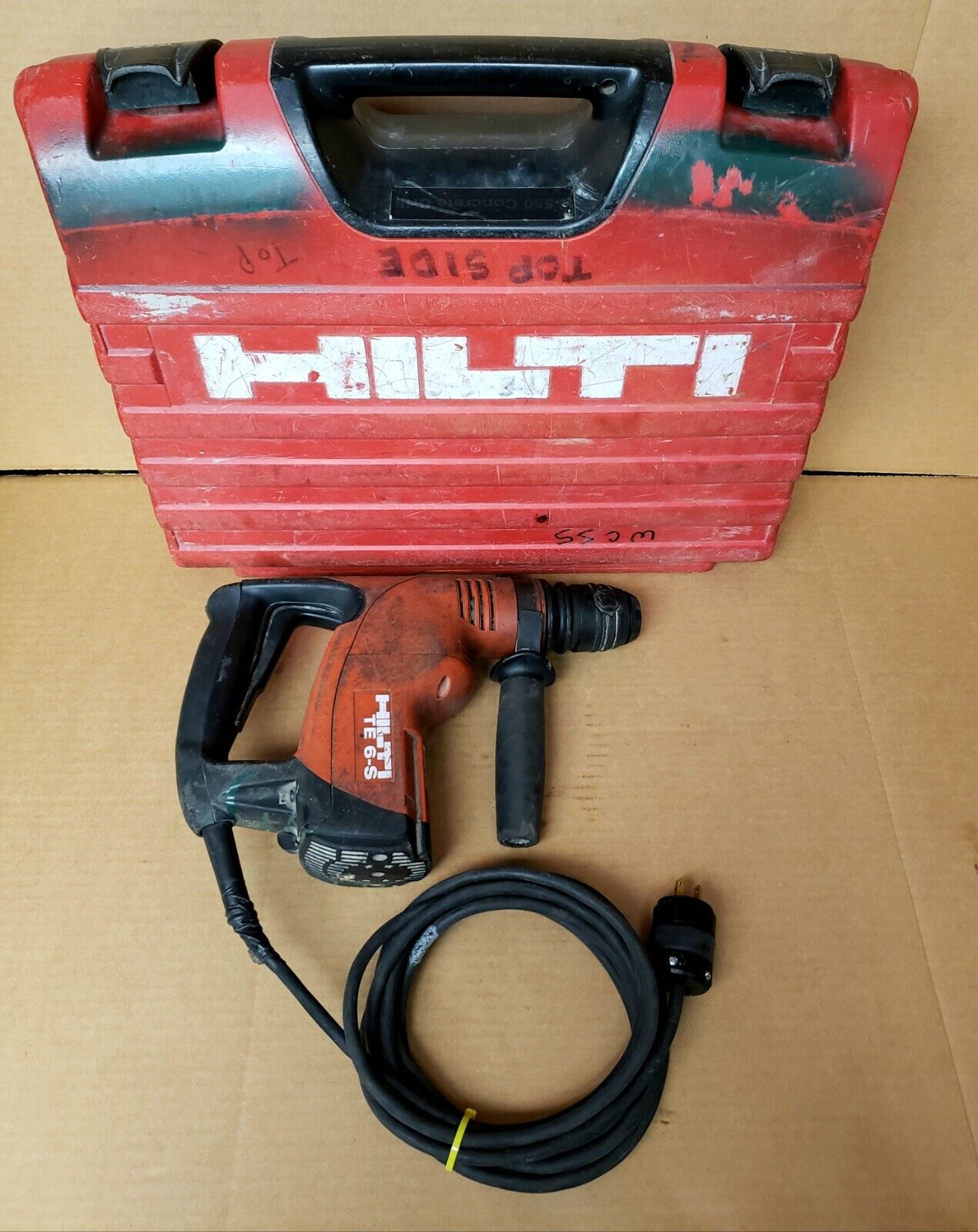 HILTI TE 6-S Corded Rotary Hammer Drill with Hard Case | eBay HILTI TE 6-S Corded Rotary Hammer Drill with Hard Case | eBay