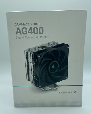 DeepCool AG400 120mm Single Tower CPU Cooler Black