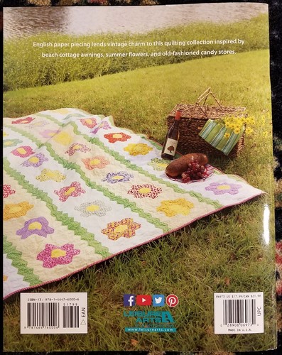 NEW Salt Water Taffy Collection by Leisure Arts Quilting Applique Sewing #6973