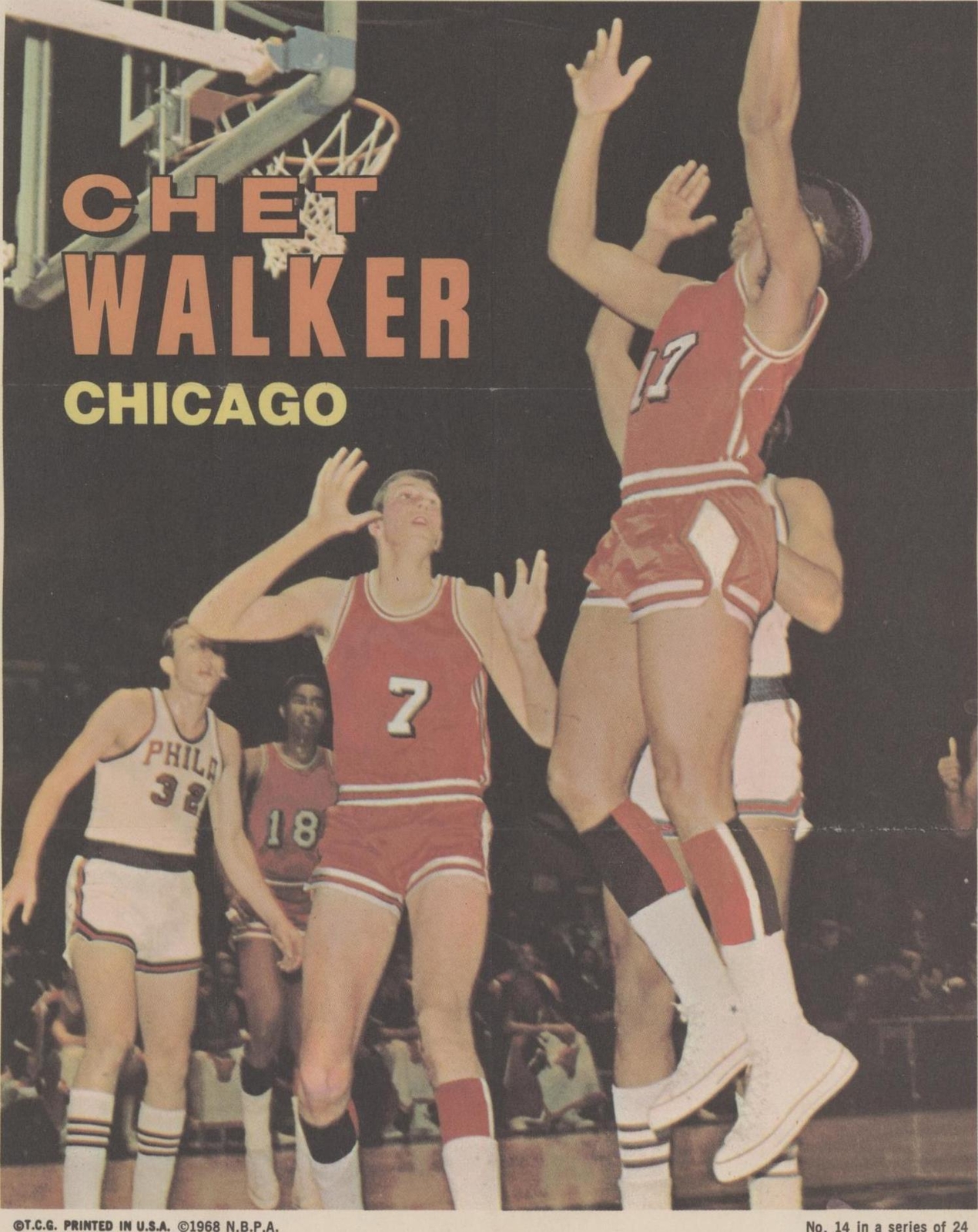 1970-71 Topps - Chet Walker #14