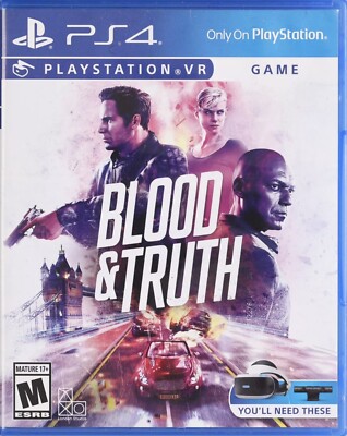 Blood & Truth VR - PS4 Playstation 4