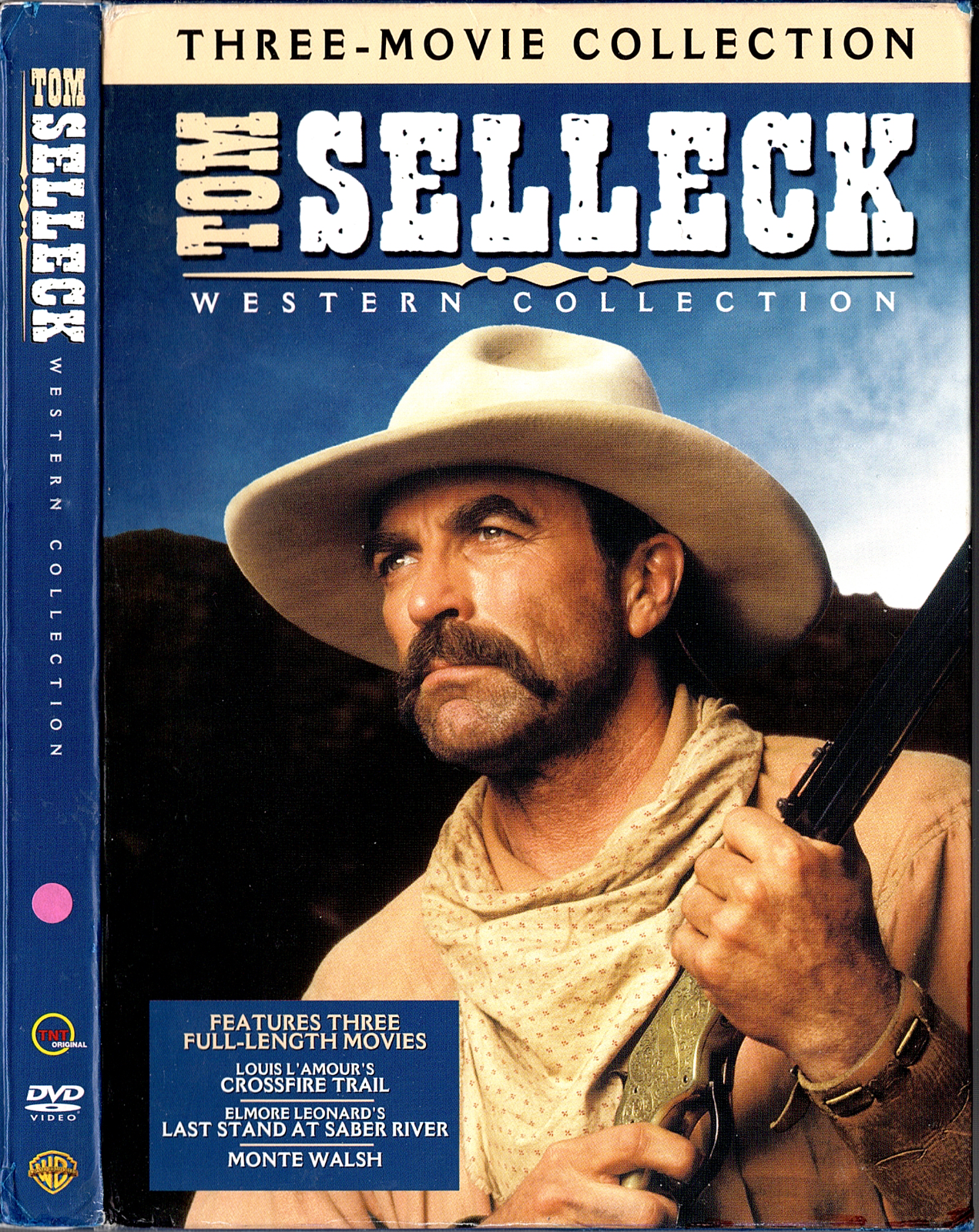 Tom Selleck movies on DVD; 3rd 1 FREE! drama Westerns TV, fi
