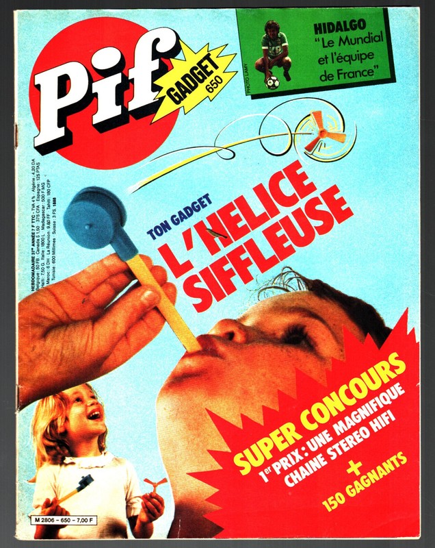 Pif Gadget NÂ°650  # 1981 # Les Robinsons De La Terre - Ayak