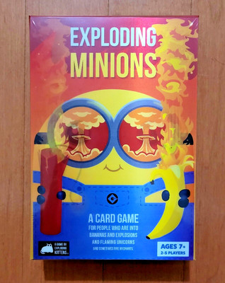 NEW EXPLODING MINIONS CARD GAME - Minions instead of Kittens! Despicable Me 4
