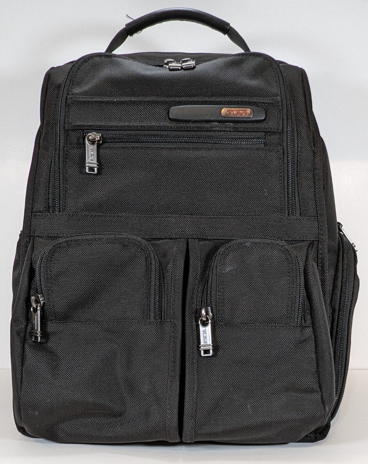 Tumi Compact Laptop Business Brief Ballistic Nylon Backpack