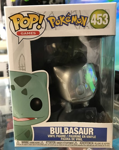 Funko Pop! Pokemon Bulbasaur Metallic Silver #453. | eBay