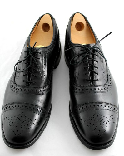 ALLEN EDMONDS WINTHROP MOC BROWN SHOES 8.5/D NIB | eBay UK display picture 1