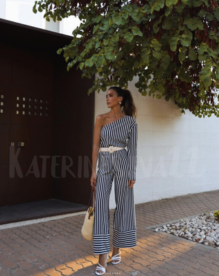 Zara striped wide leg clearance trousers