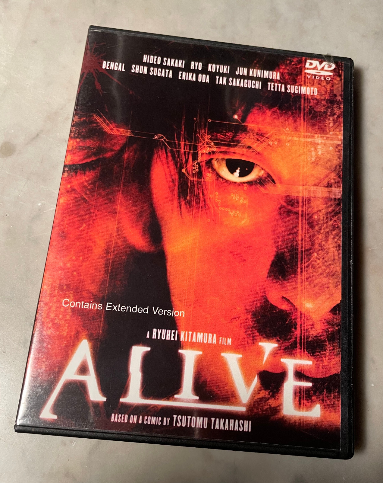 ALIVE (2002) Special Limited Edition DVD 2-Disc Set Ryuhei